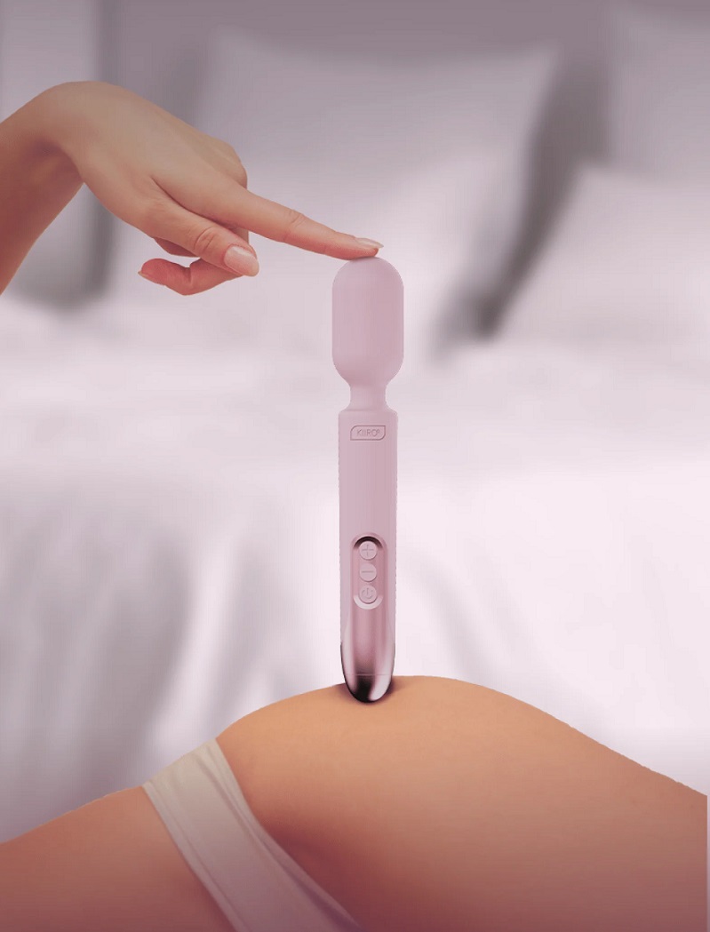 The Kiiroo ProWand Vibrator is a cutting-edge vibrating wand... Kiiroo - ProWand APP Vibrator - Pink photo-5