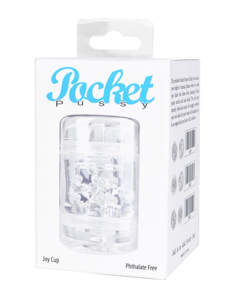 Erokay - Pocket Pussy 貫通型2穴迷你飛機杯 - 透明 照片-5