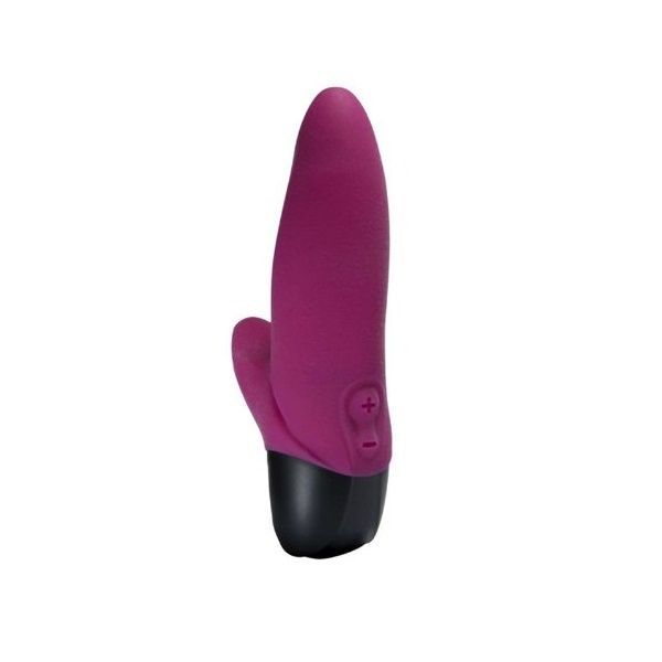 Compact double stimulation: clitoral and vaginal. Easy to in... Fun Factory - Vibe Flash CNC - Blackberry photo-2