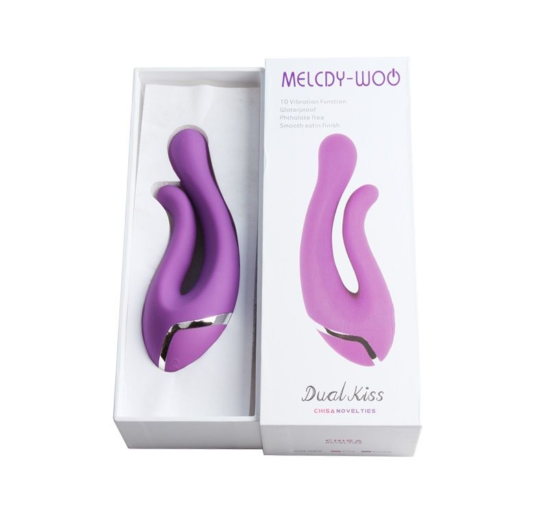 Material:Silicone
Product Size:17cm . Φ3cm
Product Weight:0.... Chisa - Dual Kiss - Purple photo-5