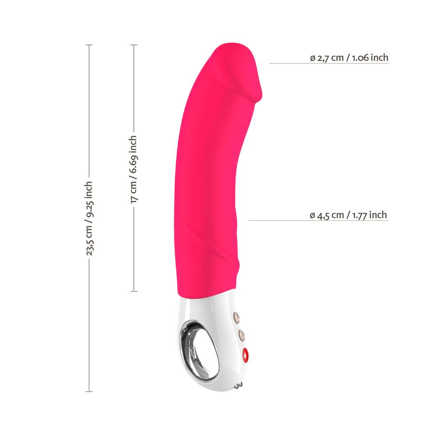 BIG BOSS is a vibrator for all those who like it big. Especi... Fun Factory - Vibe Big Boss G5 - Pink photo-5