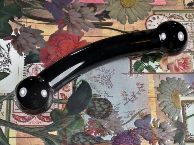 Glas - Double Bull Black Dildo photo-6