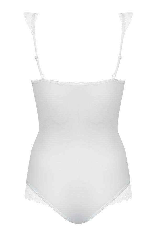 Have you been waiting for a teddy that will make your fantas... Obsessive - Julitta teddy - White - S/M photo-8