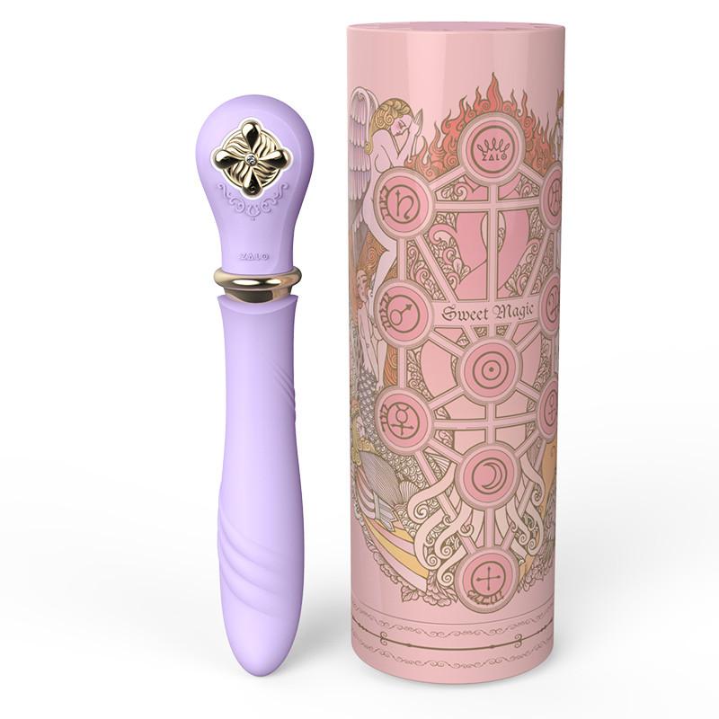 The first auto-thrust massager from ZALO; subvert the tradit... Zalo - Desire Heating Thruster - Fantasy Violet photo-18