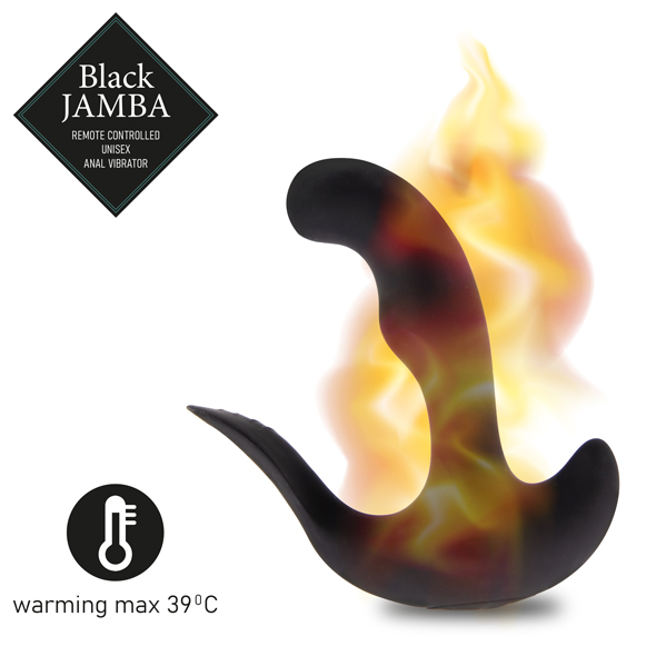This anal vibrator and G-spot/clitoris stimulator be used by... Feelztoys - Black Jamba Anal Vibrator photo-2