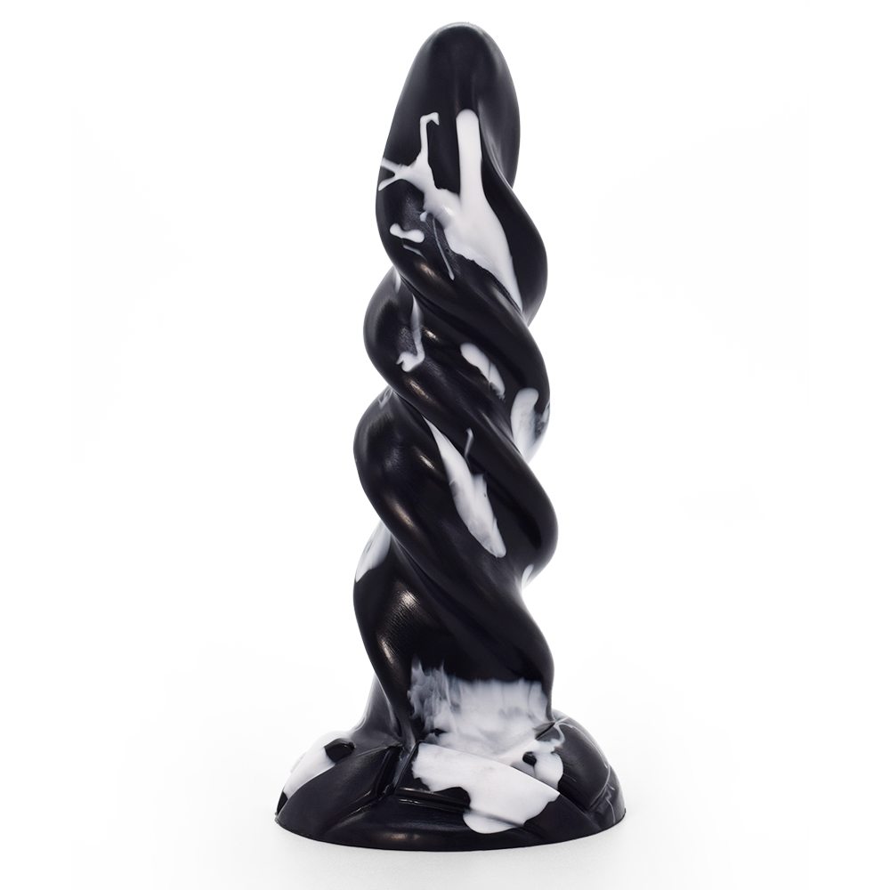 Norse Mythology - Goddess Hela anal dildo, softness, wear-re... FAAK - Goddess Hela Anal Plug - Black/White photo-5