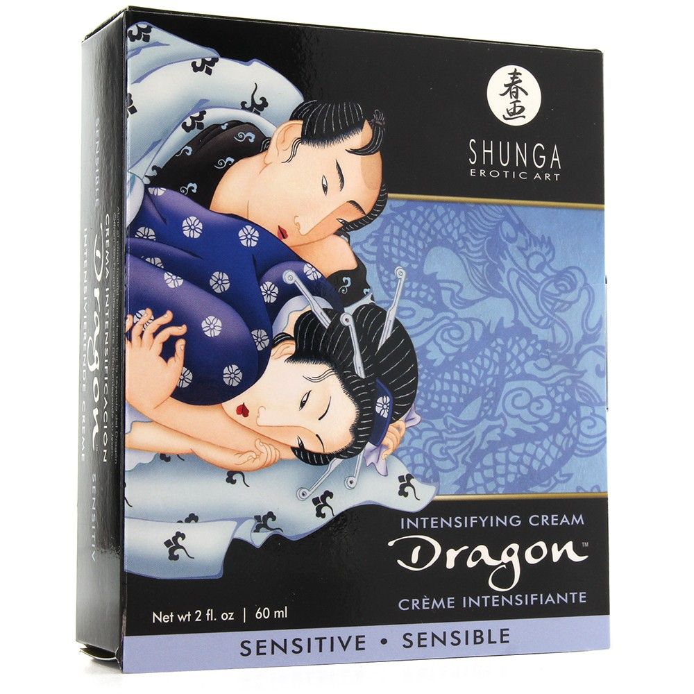 Many couples seek a milder “Fire & Ice” sensation effect... Shunga - Dragon Sensitive Cream - 60ml photo-4