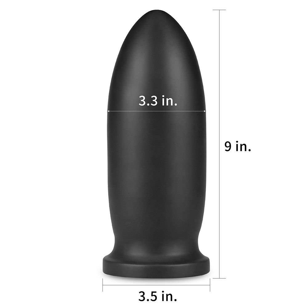 It's all about the butts.
Enjoy great full feeling and gre... Lovetoy - 9" King Sized Anal Bomber - Black photo-5