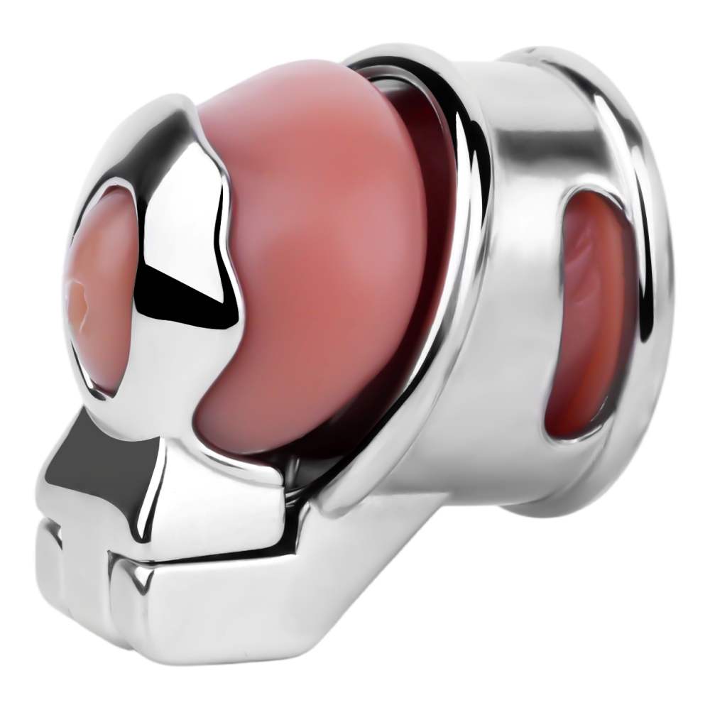 FAAK - Metal Chastity Cage 341 w Belt - Black photo-13