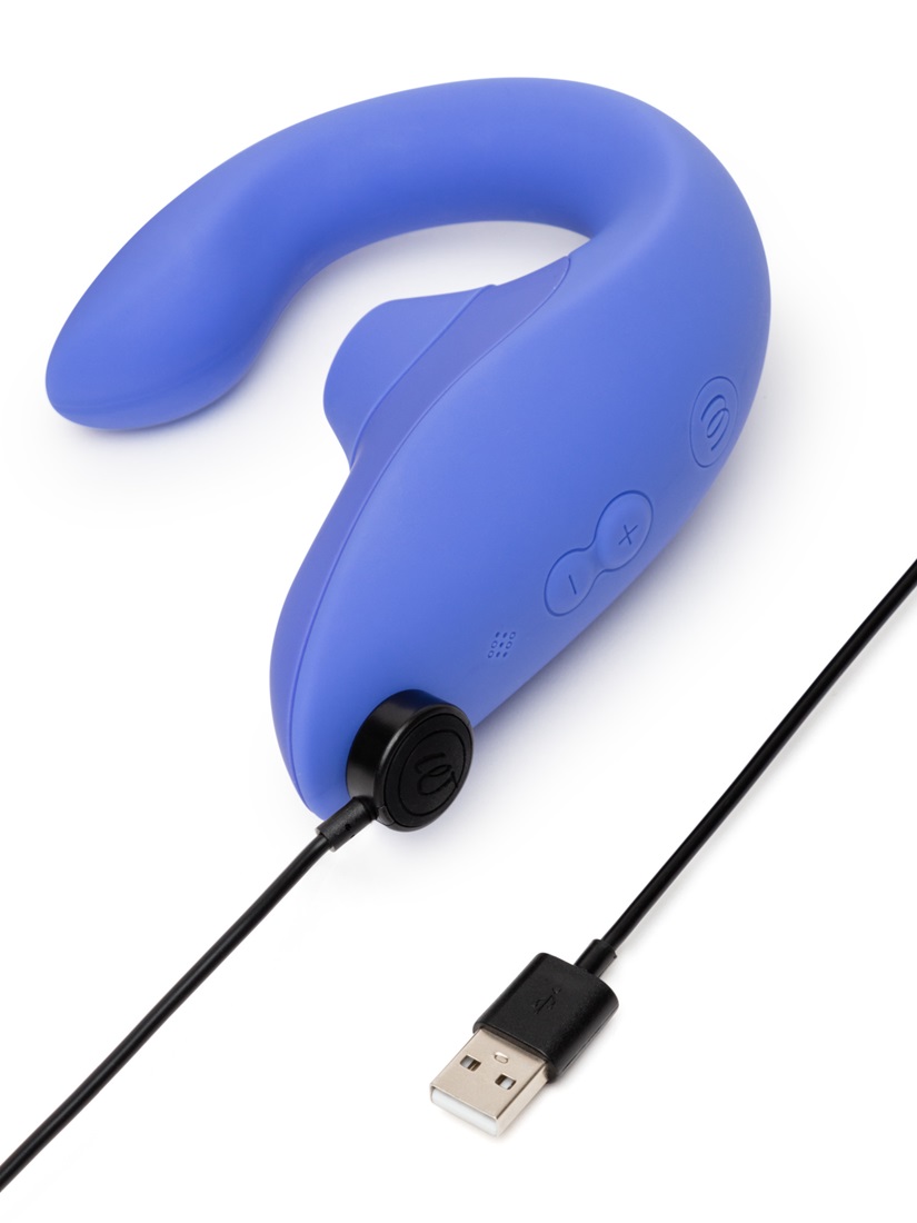 Blend is Womanizer’s easy-to-use rabbit vibrator made for si... Womanizer - Blend Air Rabbit Vibrator - Blue photo-8