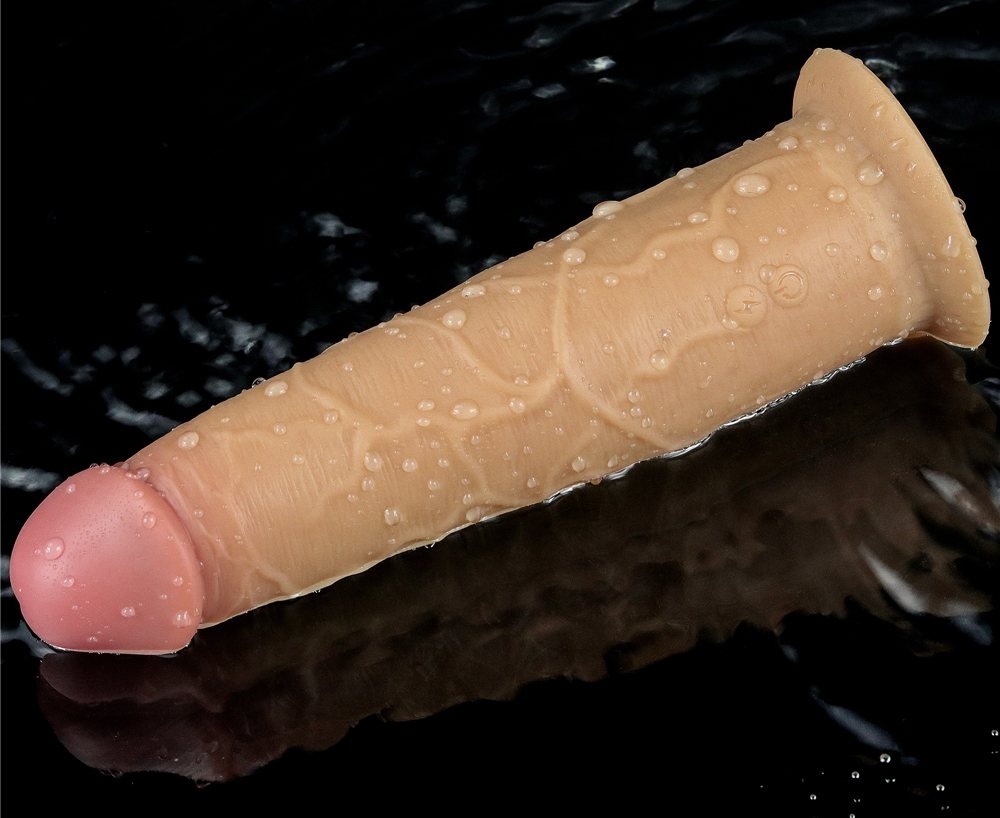 Lovetoy - 8" Dual Layered Rotator - Flesh photo-15