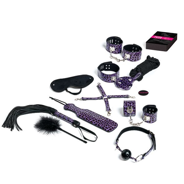 Exciting erotic game through which you and your partner can ... Tease&Please - Master & Slave Bondage Game - Purple photo-2