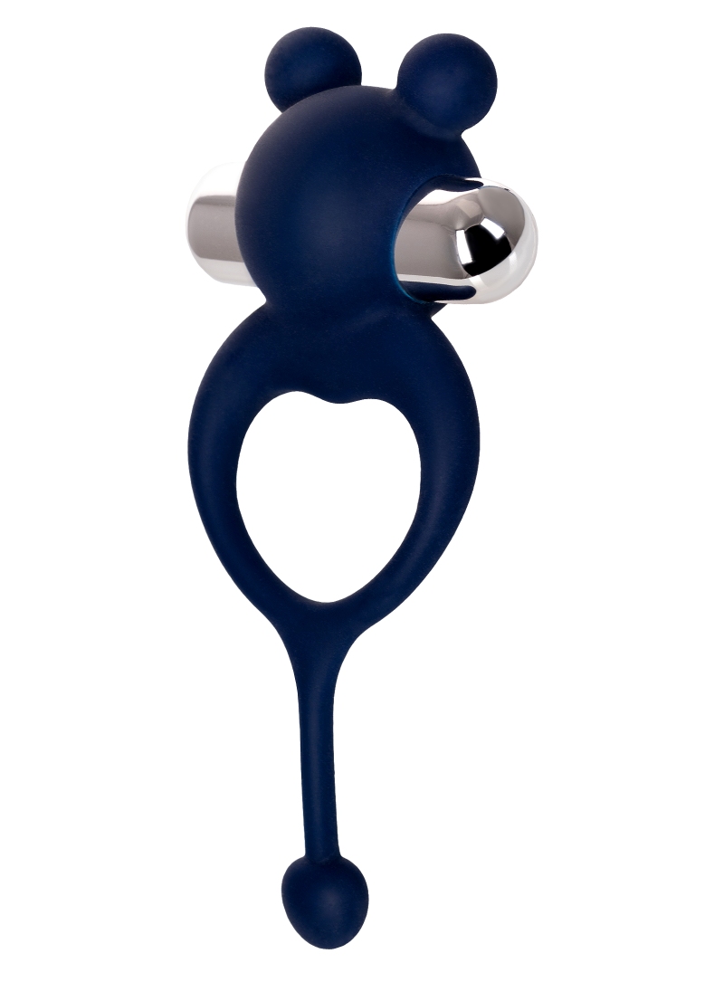 Vibrating ring with tail
Clitoral stimulation head
Tail fo... JOS - Mickey Vibro Ring - Blue photo-4