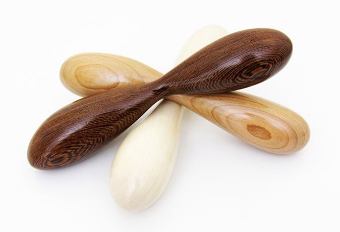 Dee Lee Doo wooden toys are made of all-natural plantation w... DeeLeeDoo - Hoop Wood Dildo - Matenue photo-2