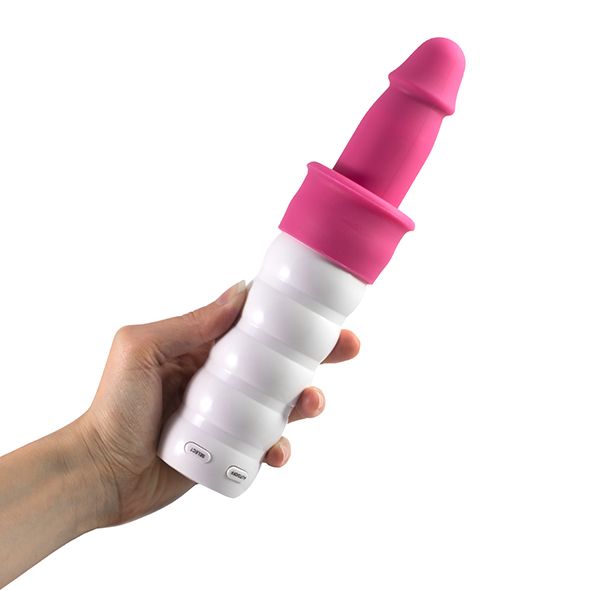Meet the first handheld love-machine for ladies. The silky s... Lady Stroker - The Love Machine - Pink photo-7