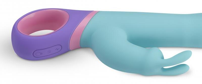 Meta is a colourful addition to the rabbit vibrator collecti... PMV20 - Meta Rabbit Vibrator - Blue photo-7
