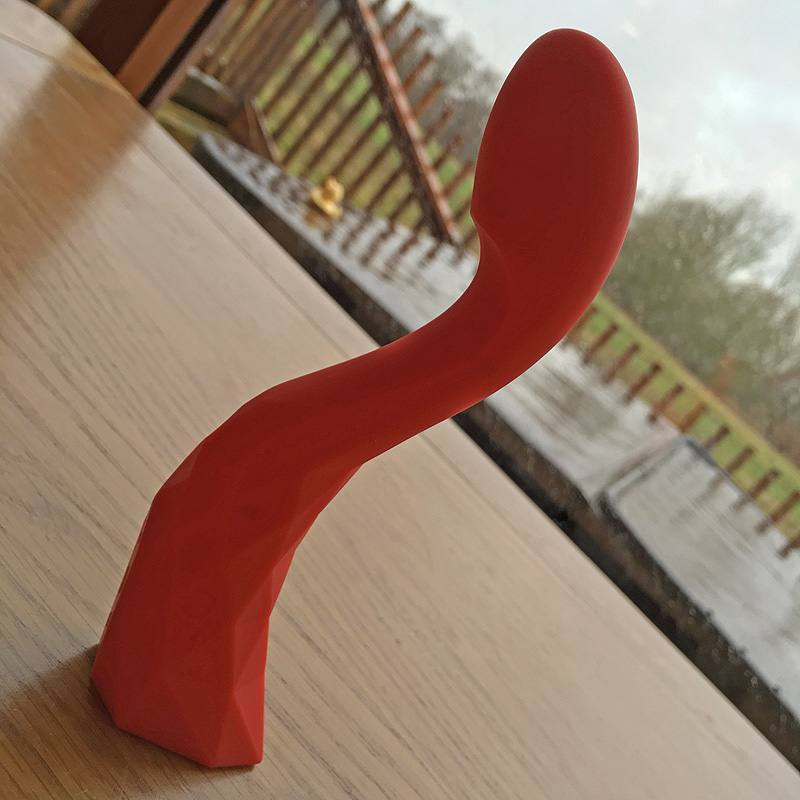 Powerful vibrations in a stunning rechargeable form that is ... Lamourose - Prism V - Sunset photo-18