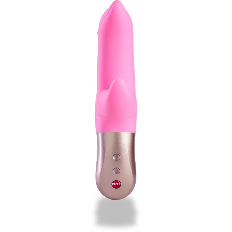 Just as you would expect from a dolphin, the DOLLY BI feels ... Fun Factory - Vibe Dolly Bi - Candy Rose photo-3