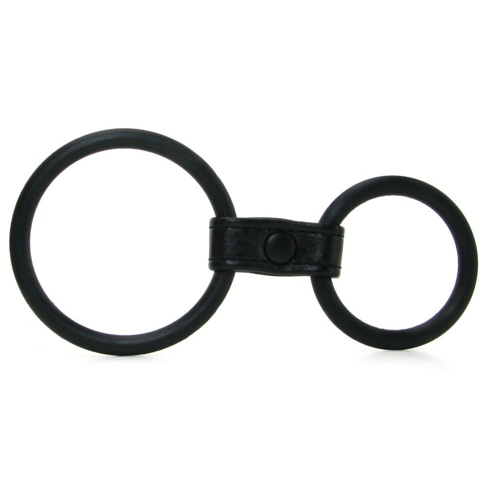 Nasstoys - Silicone Duo Cock & Ball Ring photo-6