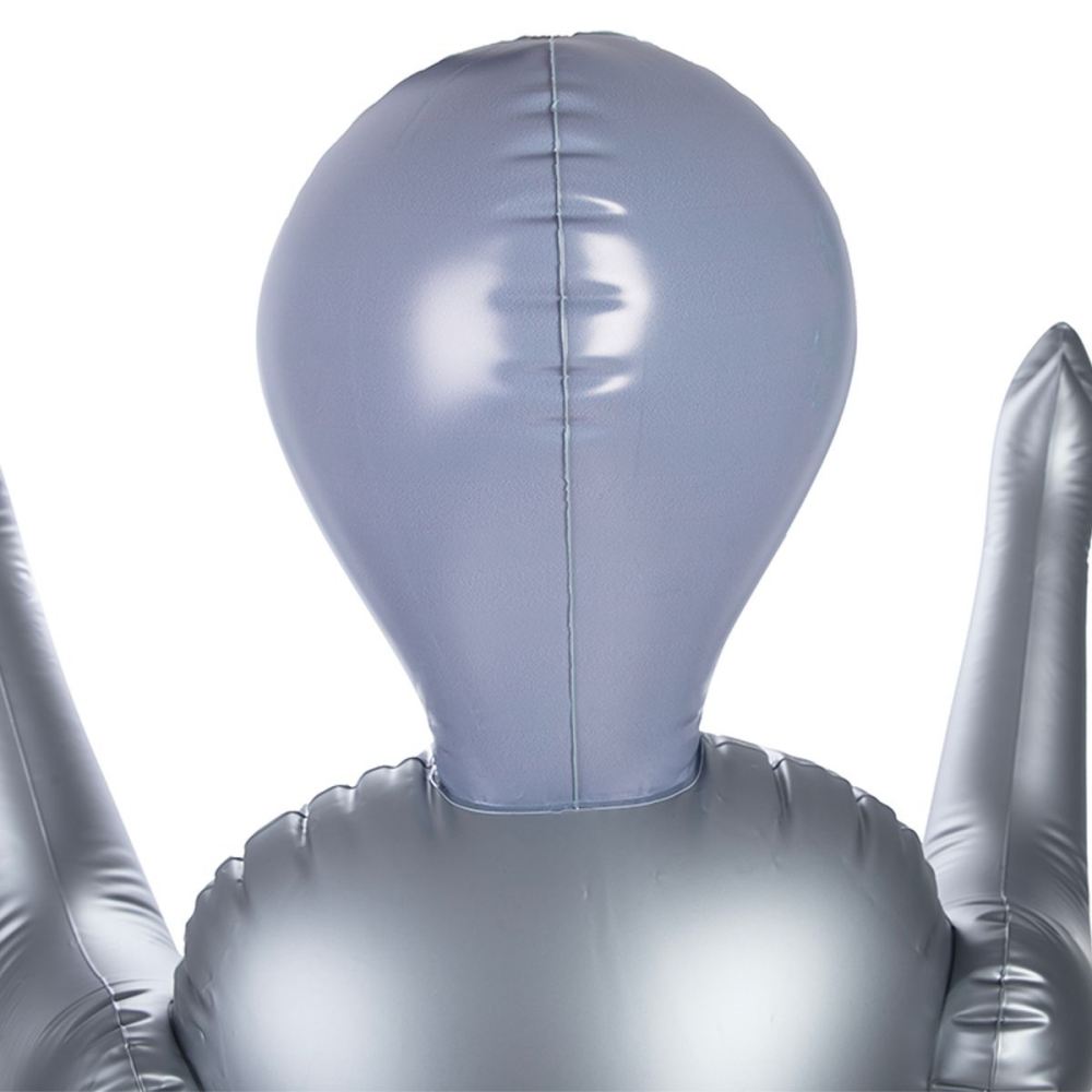 NMC - Infinity Ailen Infantable Doll - Silver photo-4