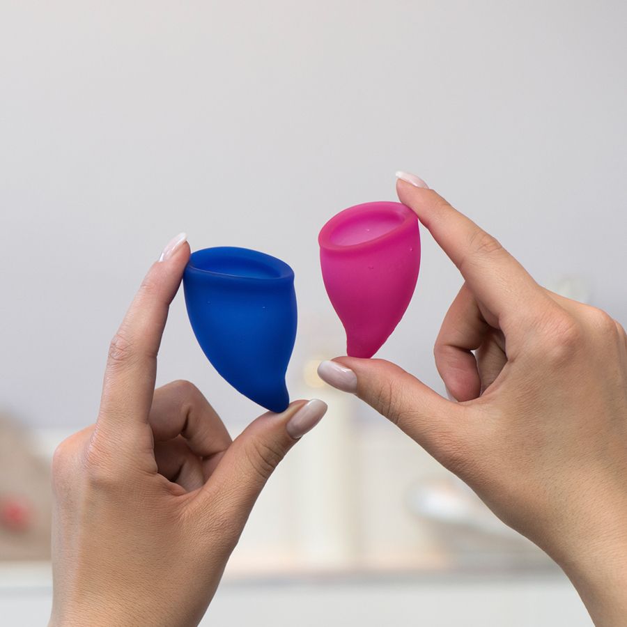 Menstrual cup: your hassle-free period.
Never ask a str... Fun Factory - Fun Menstrual Cup Explore Kit photo-6