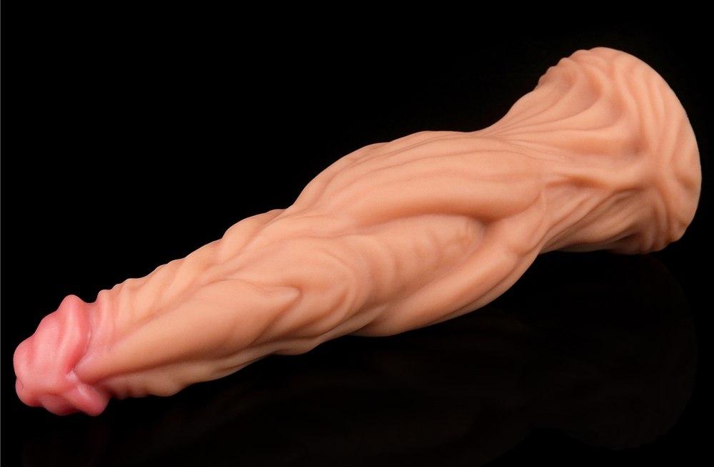 Built to deliver the most lifelike satisfaction, Love Toy du... Lovetoy - 9.5" Dual Layered King Sized Cock - Flesh photo-12