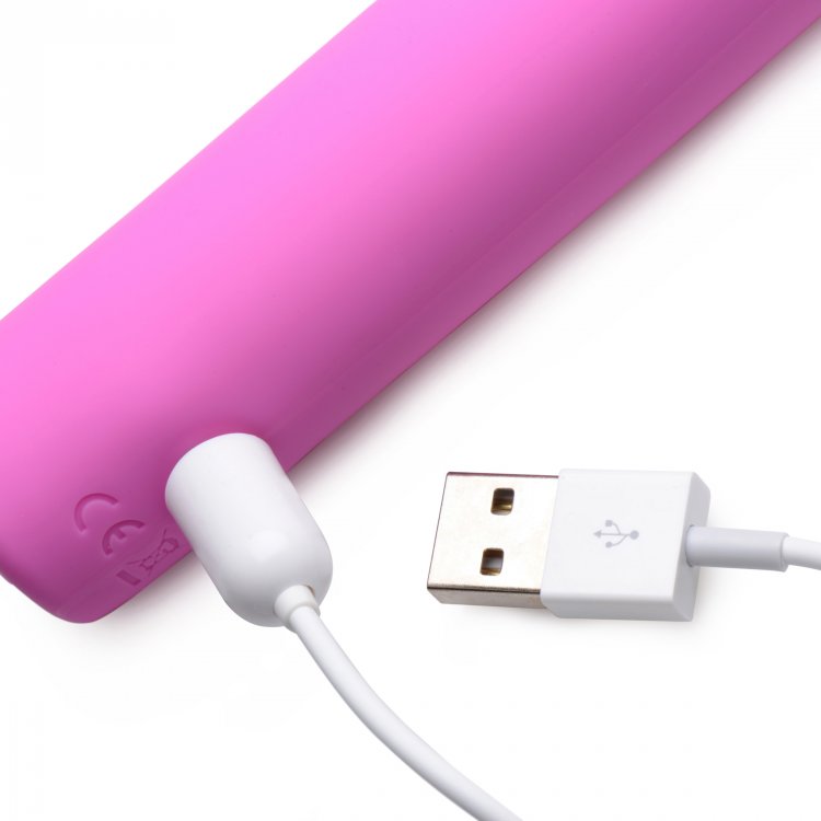 Indulge in 5 Star G-Spot Pleasure with this flexible, pulsin... Inmi - 9X Pulsing G-spot Vibe - Pink photo-5