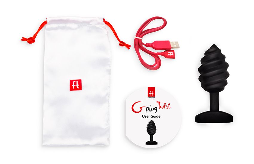 New twists of pleasure
Gplug Twist size 3.9 cm (1.54 in&... Fun Toys - Gplug Twist - Mystic Noir photo-5