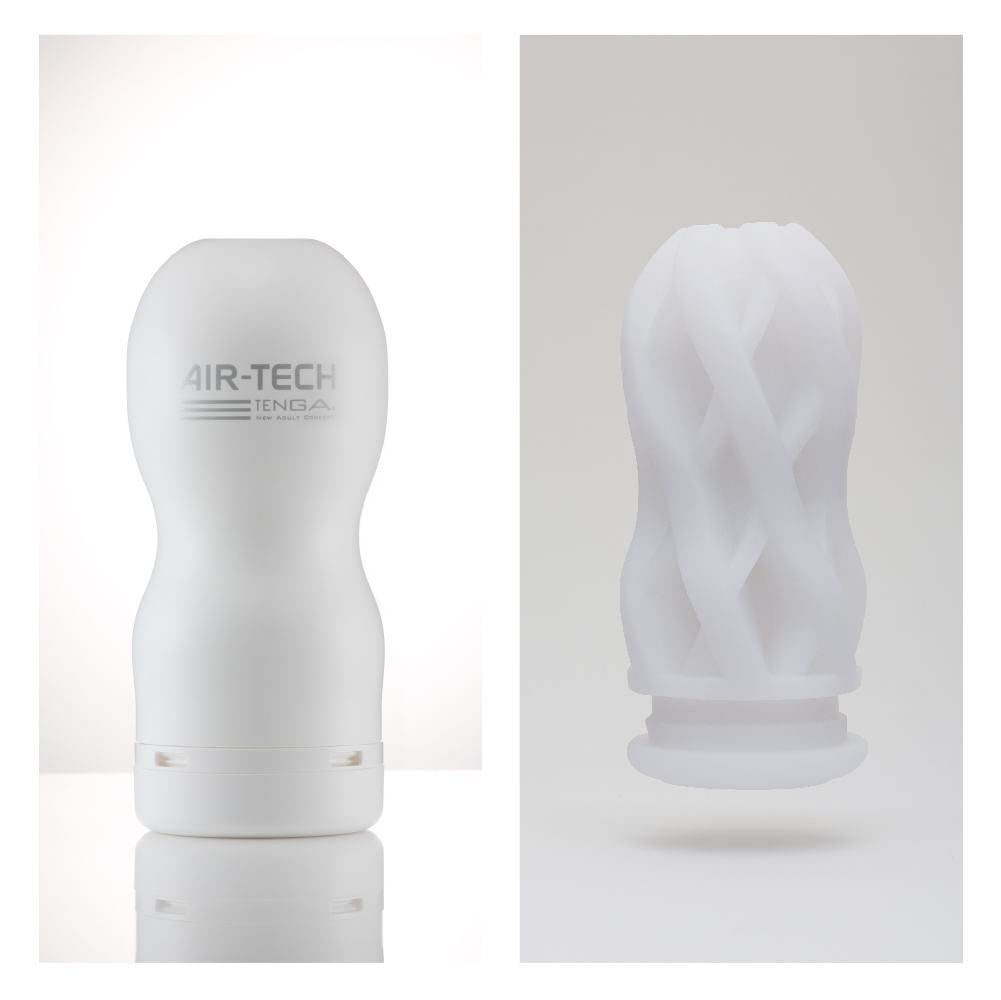 Tenga - Air-Tech 重複使用型真空杯 柔軟型 - 白色 照片-3