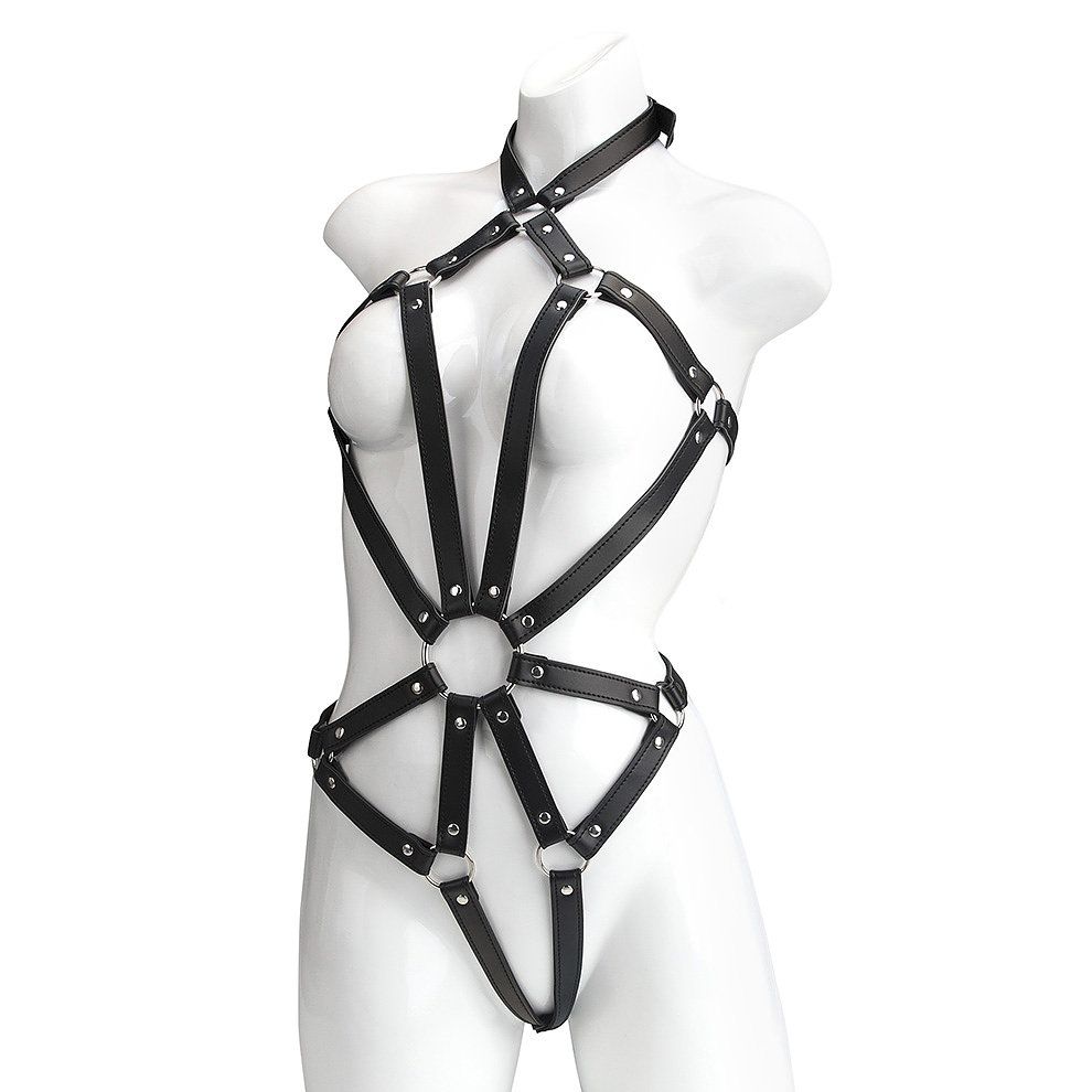 American brand S&M Essentials launches a series of bdsm prod... S&M - Criss Cross Bdsm Teddy photo-2