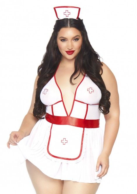 Leg Avenue - Nightshift Nurse Costume - 1X-2X photo