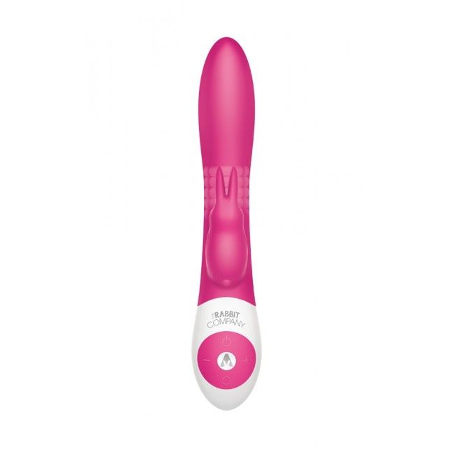Simultaneously target the g-spot, clitoris and anus with 3 w... TRC - The Beaded DP Rabbit - Hot Pink photo-3