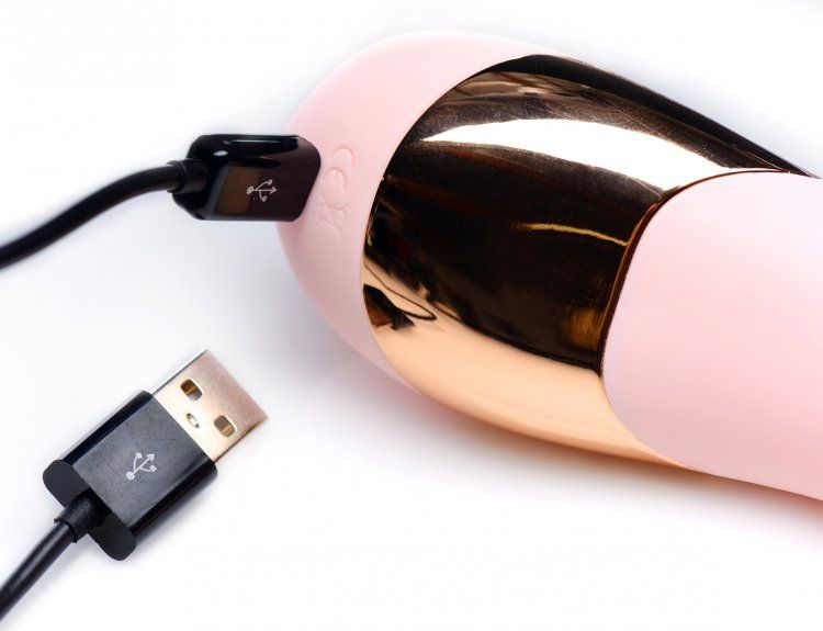 Suction and stroking combine to create a unique clitoral sti... Inmi - Shegasm Tickling Clit Stimulator - Pink photo-4