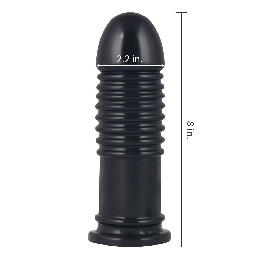 It's all about the butts
Enjoy great full feeling and gr... Lovetoy - 8" King Sized Anal Bumper - Black photo-5