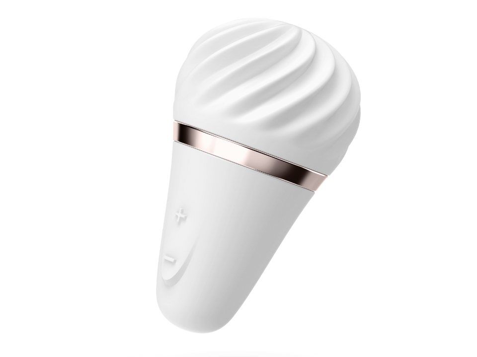 Thanks to its hard texture and voluminous, rounded tip, the ... Satisfyer - Layon Sweet Sensation - White photo-5