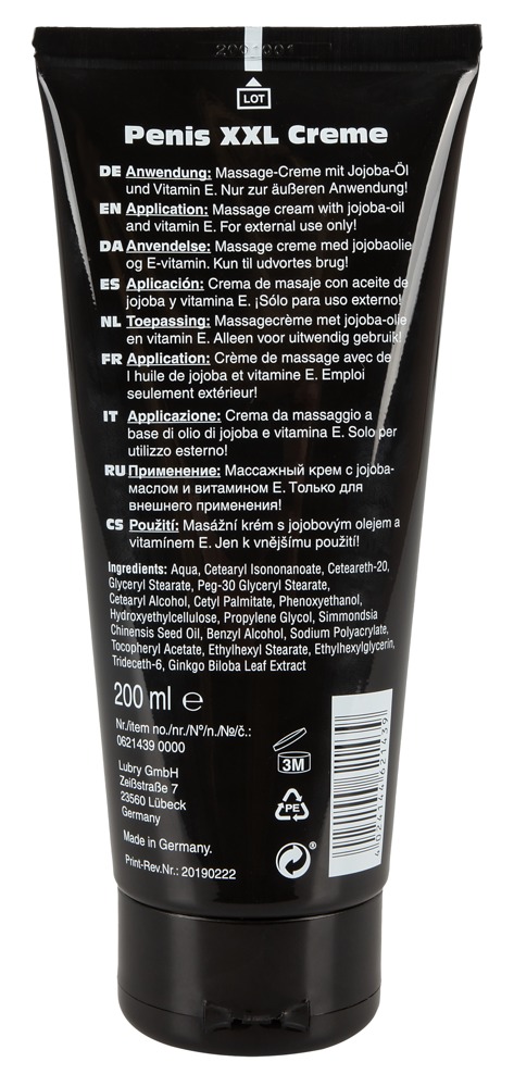 Perfect for a penis massage that helps with circulation!
Th... You2Toys - Penis XXL Cream - 200ml photo-5