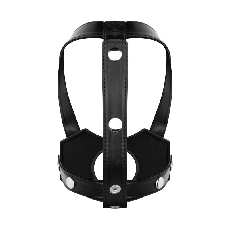Bedroom Fantasies - Head Strap-On Harness - Black 照片-3