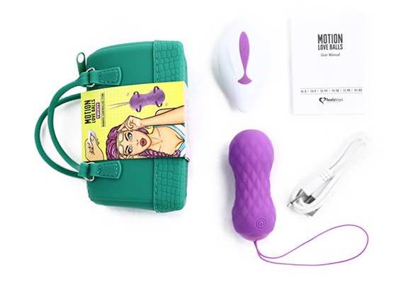The Motion Love Balls from Feelztoys give you a damn fine fe... Feelztoys - Remote Controlled Motion Love Balls Twisty photo-3