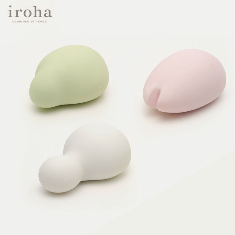 Vibrator sex toy for women designed by Tenga using soft touc... Iroha - Yukidaruma Massager - White photo-24