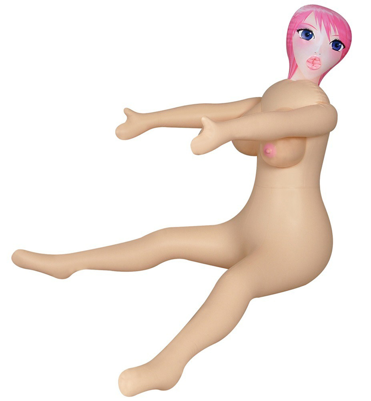 Inflatable life-sized love doll in an arched back position. ... You2Toys - Dishy Dyanne Love Doll photo-3