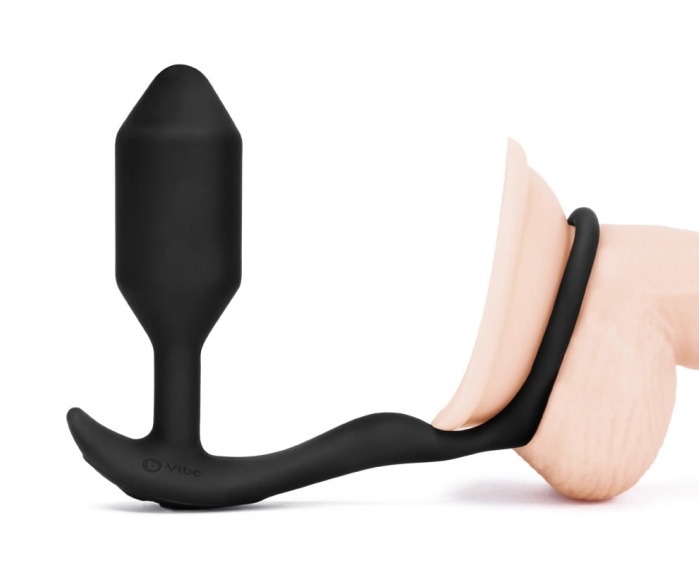Sensation seekers rejoice! Get ready to meet our multi-sensa... B-Vibe - Vibrating Snug & Tug M - Black photo-8