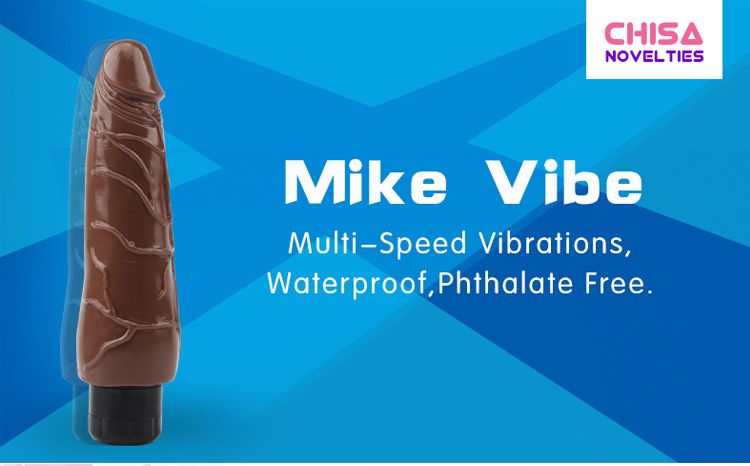 Multi-Speed Vibrations, Waterproof, Phthalate Free.
Materia... Chisa - 7.3″ Mike Vibe Dildo - Brown photo-9