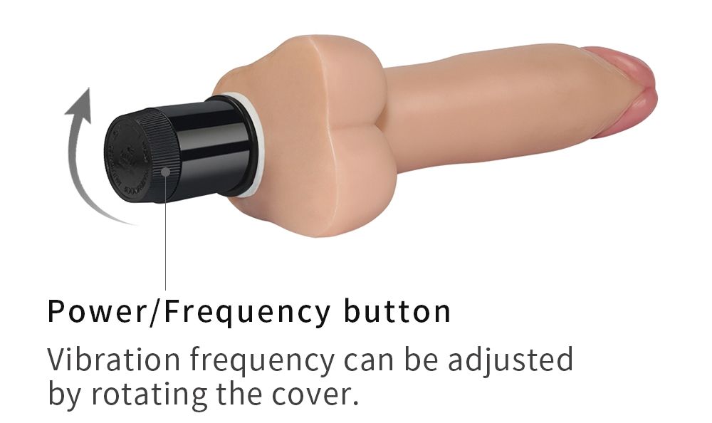 You're only limited by your imagination with what you ca... Lovetoy - 9" Real feel Flexi Vibrator - Flesh photo-7
