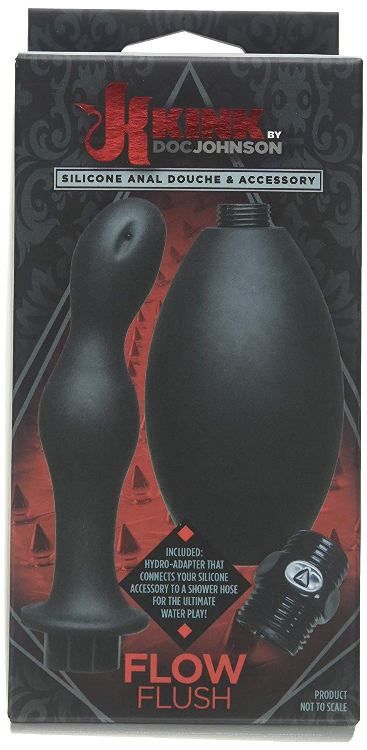 Doc Johnson - Anal Douche & Accessory - Black photo-3