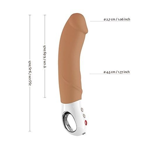 BIG BOSS is a vibrator for all those who like it big. Especi... Fun Factory - Vibe Big Boss G5 - Caramel photo-4