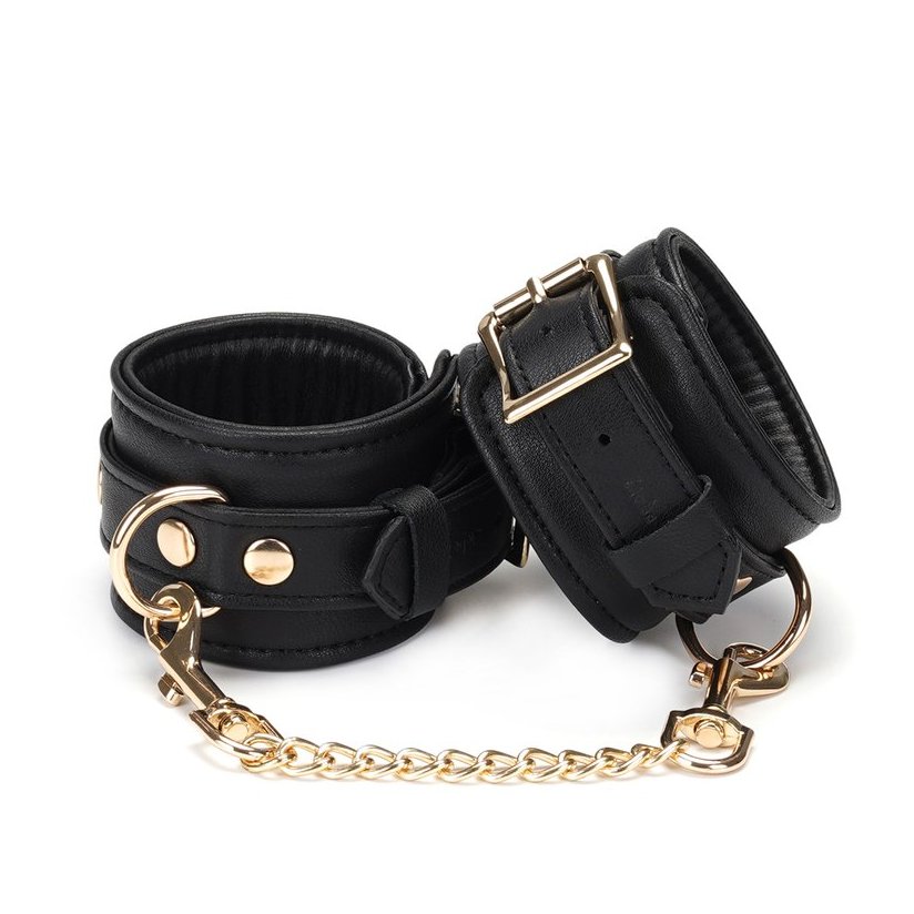 Liebe Seele - Leather Handcuffs - Dark Secret