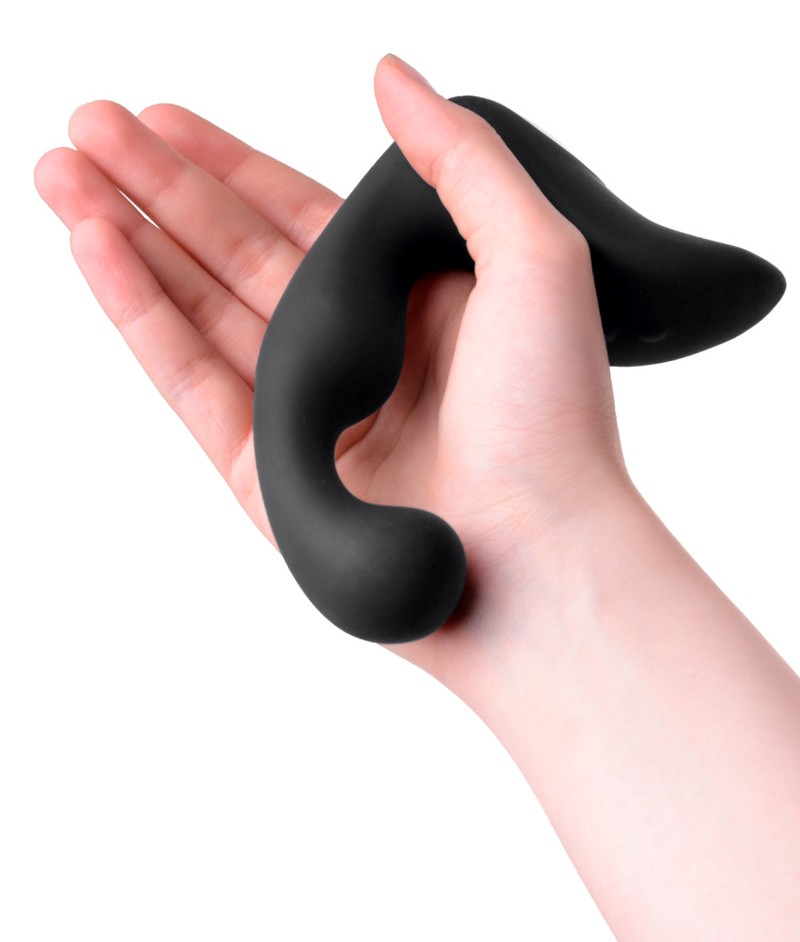 Experience the intensified orgasms of prostate play with ERO... Erotist - Fifth Vibrating Prostate Massager - Black photo-2