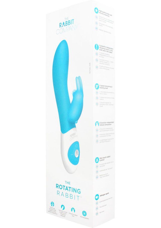 Take your pleasure for a spin! The Rotating Rabbit features ... TRC - The Rotating Rabbit - Blue photo-2