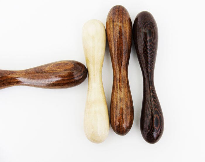 Dee Lee Doo wooden toys are made of all-natural plantation w... DeeLeeDoo - Bean Wood Dildo - Matenue photo-2