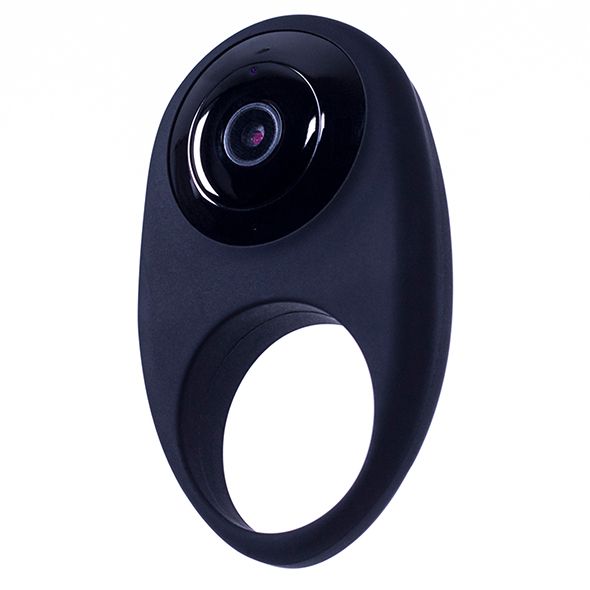 The Cock Cam - Yes it's exactly what it sounds like! It&... The Cock Cam - The Cock Ring with a Camera - Black photo-3